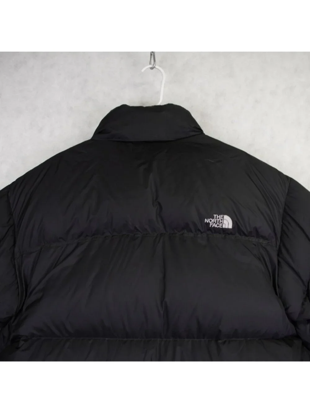 The North Face Mens Nuptse Black 700 Goose Fill Down Puffer Jacket Size XXL 2XL